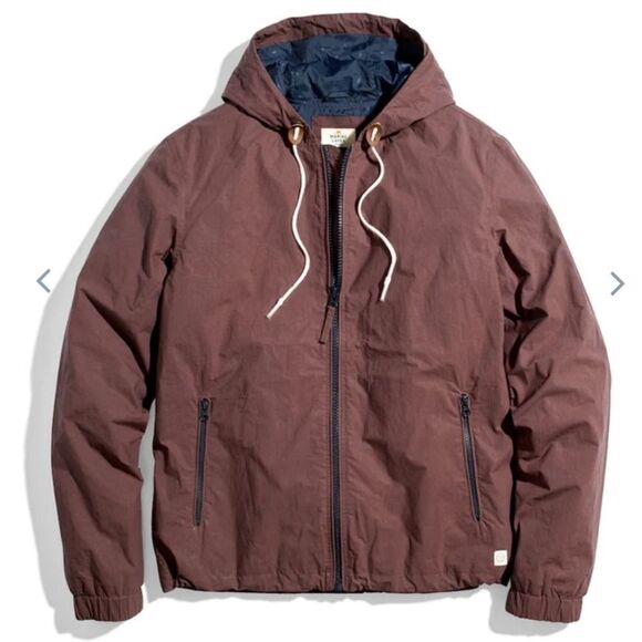 Marine layer Elijah Dry Wax Rain Jacket